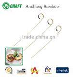 Good Quality Eco-friendly Heart-shape Pick Bamboo Pastry Pick thumbnail-4