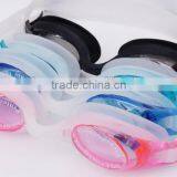 Hot Selling in Summer Custom Anti-fog Silicone Swimming Goggles thumbnail-1