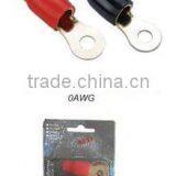 0AWG Insulated or Non-insulated Ring Terminal High Quality Manufacture Ring Terminal thumbnail-1