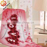 Hot Sell Hotel Heat Transfer Printed Custom Blanket on the Bed Quality Choice thumbnail-2