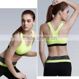 Top Quality Fashionable Active Wear Custom Wholesale Sport Bra Elastic Band Vest Type Sports Running Bra Women Quality Choice thumbnail-3
