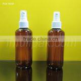 180ml/6oz Amber Boston Round Plastic Spray Bottle thumbnail-1