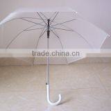 Eco-friendly Best Sale Half Transparent Clear Poe Umbrella