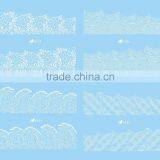 Whosale Plastic Beautiful Water Decals Nail Art Stickers 2015