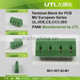 New spring UTL product MU1.5H7.62-M1 Pitch 7.62 PCB Mount Terminal Block
