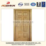 High quality Interior solid wooden door design for hotel