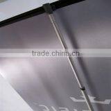 US Stock-33.5"x 30"- 94.49" Double Sided Telescopic Twist Locking Adjurttable Roll Up Banner Stand thumbnail-6