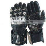 Leather Motorbike Racing Gloves