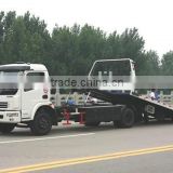 DONGFENG,DFAC brand chassis 3TON flatbed wrecker tow truck from China manufacturer