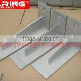 Ss304 Welded Marble Angle,stone Brackets With Welded Stiffener