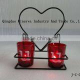 Factory Wholesale Customize Metal Candle Holder for Glass Cup thumbnail-1