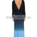 Women Gowns Black Blue New Dye Evening Dress Gowns China Online Shopping Dress Wholesale thumbnail-5