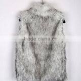 New Arrival Faux Fur Vest for Women Wear Cheap Women Faux Fur Vest thumbnail-5