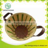 Beautiful Decorate Green Flower Basket thumbnail-3