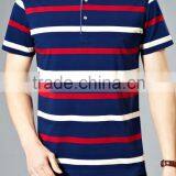 Lastest New Design Two Tone Men Sports Polo Shirts thumbnail-2