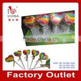 Heart Shape Fruit Lollipop Candy