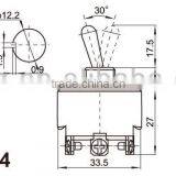 Mini Toggle Switch,Factory Supply CE&RoHS 2a 250vac Toggle Switch thumbnail-2