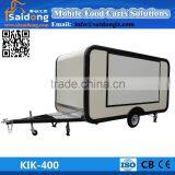 New arrival new condition new style australia standard mobile food trailer/trailer fast food with food vending trailer