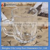 LongRun 8oz Clear tea cup milk mugs transparen