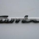 VW BLACK TURBO EMBLEM thumbnail-1