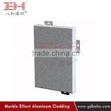 Decorative Marble Grain Aluminum Panel Exterior Wall Cladding Designs thumbnail-1