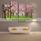Sakura Cherry Blossom Canvas Prints Pink Flowers Wall Art thumbnail-2