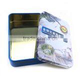 Small Blue Sliding Candy Tin Box Consist of 2 Pcs thumbnail-2