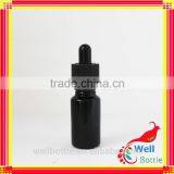 Black Essential Oil Bottle With 5ml Glass Dropper Bottle for Cosmetic Oil Bottle thumbnail-4