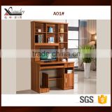 Best selling MDF bookcase with computer desk
