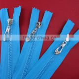 2016 Hotsale heavy duty ykk Plastic zipper zipper pull canvas zipper pouch