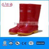 2015 quality PVC rain boots for kids
