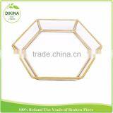 Newest Round + Square +oval + Hexagon + Heart Many Shapes for Clearly Decorative Metal Storage Serving Rectangle Mirror Trays thumbnail-6