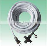 2-pin Japan Colored Coiled Retractable Power Extension Cord thumbnail-2