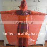 PE Disposable Rain Kids Poncho