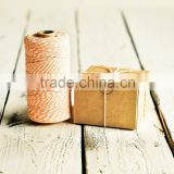 240 yards spool Baker's Twine in Peach - 240 Yards - Orange Yellow Pastel Light String Ribbon Gift Wrapping Packaging