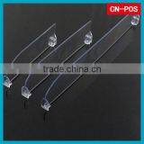 Supermarket Clear Plastic Shelf Divider for Goods Display