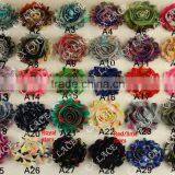 High Quality Shabby Chiffon Flowers for Kids Hair Accessories thumbnail-5