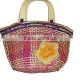 straw bag,seagrass bag,beach straw bag