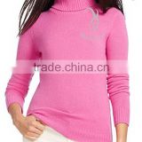 High Neck Pullover Pure Cashmere Sweater