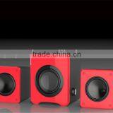 HOT SALE! RED Mini Speaker for Mobile Phone, Computer, MP3,MP4,Pad,etc