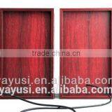 Active Type and 2( 2.0) Channels Wooden Case Computer Speaker thumbnail-4