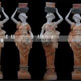 Cheapest Stone Columns With Female Statues