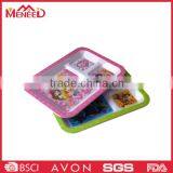 3 Sections Food Grade Kids Divided Lunch Tray thumbnail-1