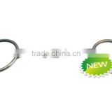 Stainless steel horse ring snaffle bit of broken mouth with elliptical link(Type-024)