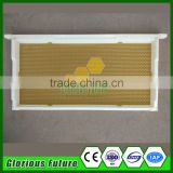 Top quality plastic beehive frame with bee wax foundation sheet assembled