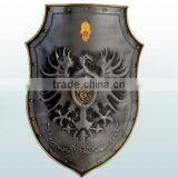 Gold Metal Shield With Custom Logo, Medieval Europe Shield thumbnail-5