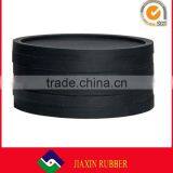 Durable Round Shape Silicone Coaster Black Silicone Rubber Drink Coasters Cup Mats 10 cm thumbnail-3