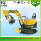 800kg Hydraulic Crawler Excavator for Breaker Auger thumbnail-1