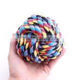 Pet Cotton Rope Toys Cotton Rope Woven Ball Large Size 11 cm thumbnail-2