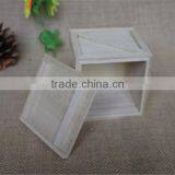 Natural Unfinished Art Mind Small Wooden Craft Perfume Boxes Wholesale thumbnail-3